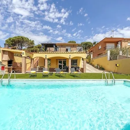 Villaluz Lloretlux Con Piscina, Sala De Juegos Y Barbacoa Villa