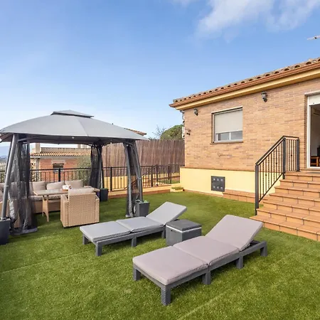 Villaluz Lloretlux Con Piscina, Sala De Juegos Y Barbacoa